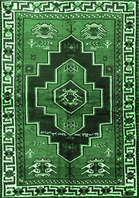 Persian Emerald Green Traditional Rug, tr2835emgrn