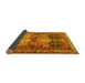 Sideview of Persian Yellow Traditional Rug, tr2836yw