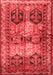 Persian Red Traditional Area Rugs