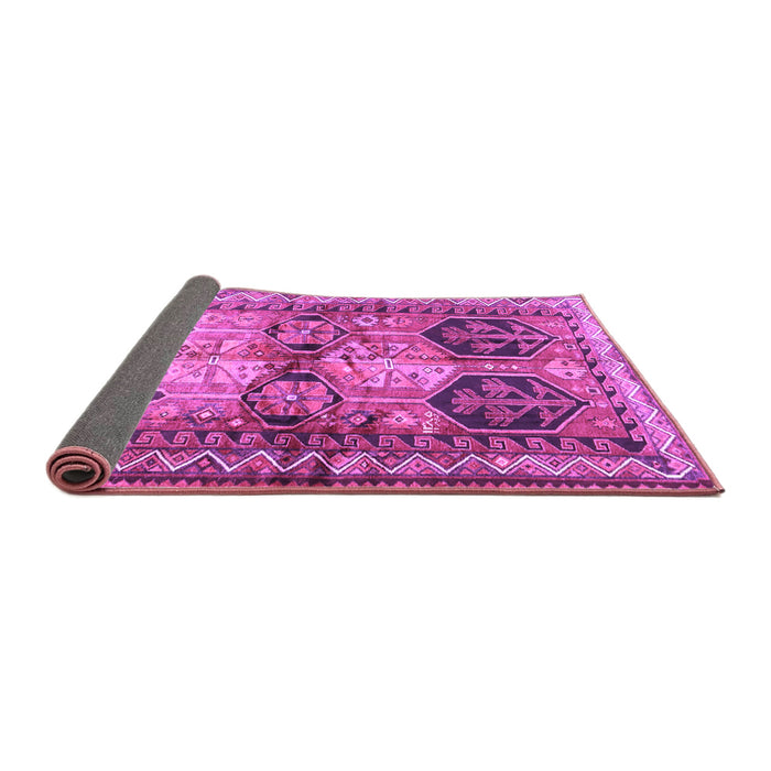 Sideview of Persian Purple Traditional Rug, tr2836pur