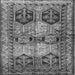 Serging Thickness of Persian Gray Traditional Rug, tr2836gry