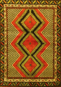 Persian Yellow Traditional Rug, tr2837yw