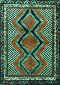 Persian Turquoise Traditional Rug, tr2837turq