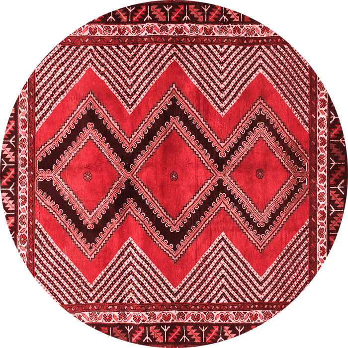 Machine Washable Persian Red Traditional Rug, wshtr2837red