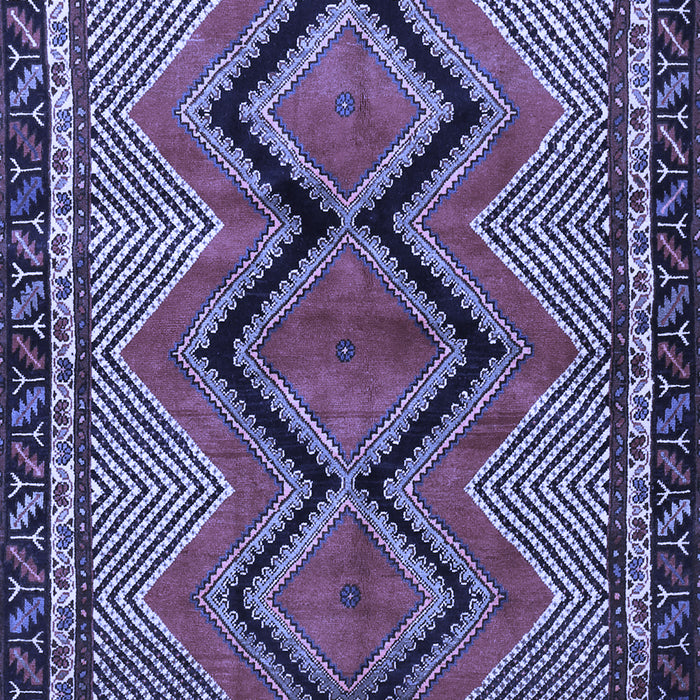 Machine Washable Persian Blue Traditional Rug, wshtr2837blu
