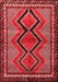 Persian Red Traditional Area Rugs