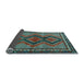 Sideview of Persian Light Blue Traditional Rug, tr2837lblu