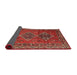 Sideview of Traditional Red Persian Rug, tr2839