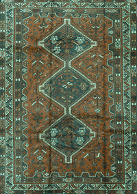 Persian Turquoise Traditional Rug, tr2839turq