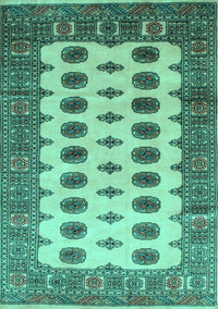 Southwestern Turquoise Country Rug, tr283turq