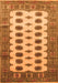 Southwestern Orange Country Rug, tr283org