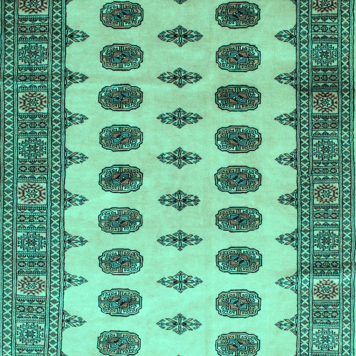Machine Washable Southwestern Turquoise Country Area Rugs, wshtr283turq