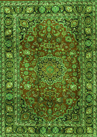 Persian Green Traditional Rug, tr2840grn