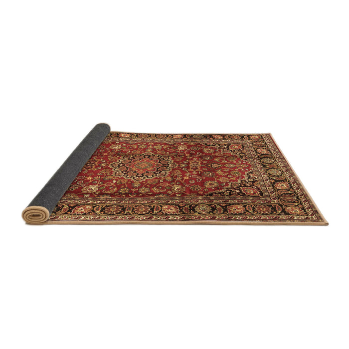 Sideview of Persian Brown Traditional Rug, tr2840brn