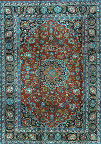 Persian Light Blue Traditional Rug, tr2840lblu