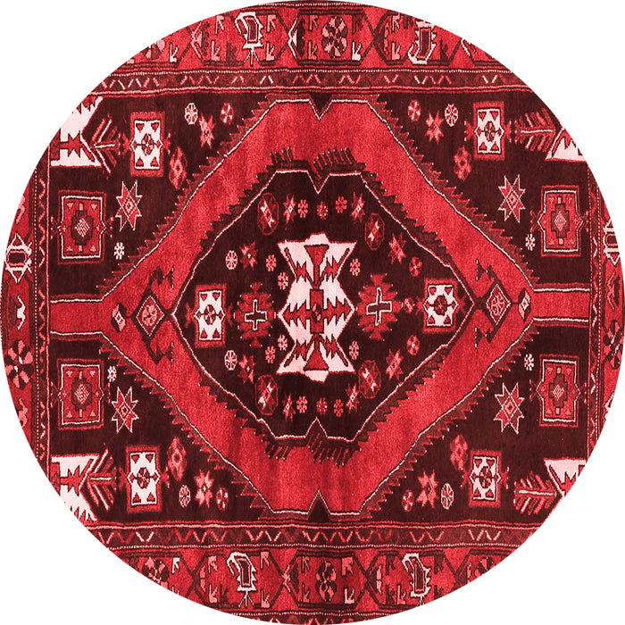 Machine Washable Persian Red Traditional Rug, wshtr2841red