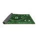 Sideview of Persian Emerald Green Traditional Rug, tr2841emgrn