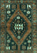Persian Turquoise Traditional Rug, tr2841turq