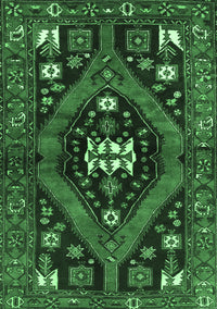 Persian Emerald Green Traditional Rug, tr2841emgrn