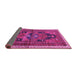 Sideview of Persian Purple Traditional Rug, tr2842pur