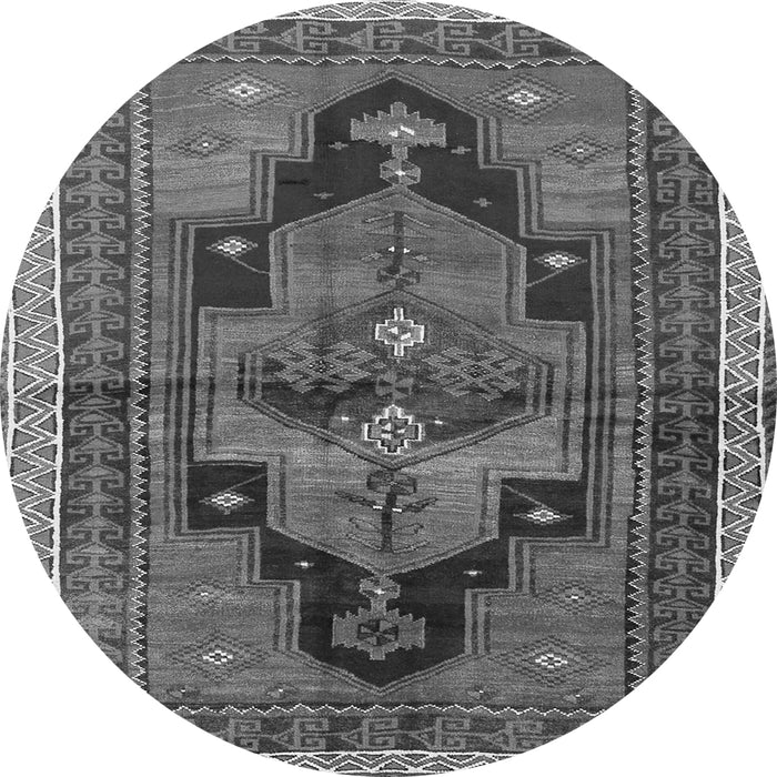 Square Persian Gray Traditional Rug, tr2842gry