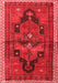 Persian Red Traditional Area Rugs