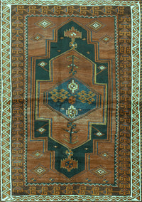 Persian Turquoise Traditional Rug, tr2842turq