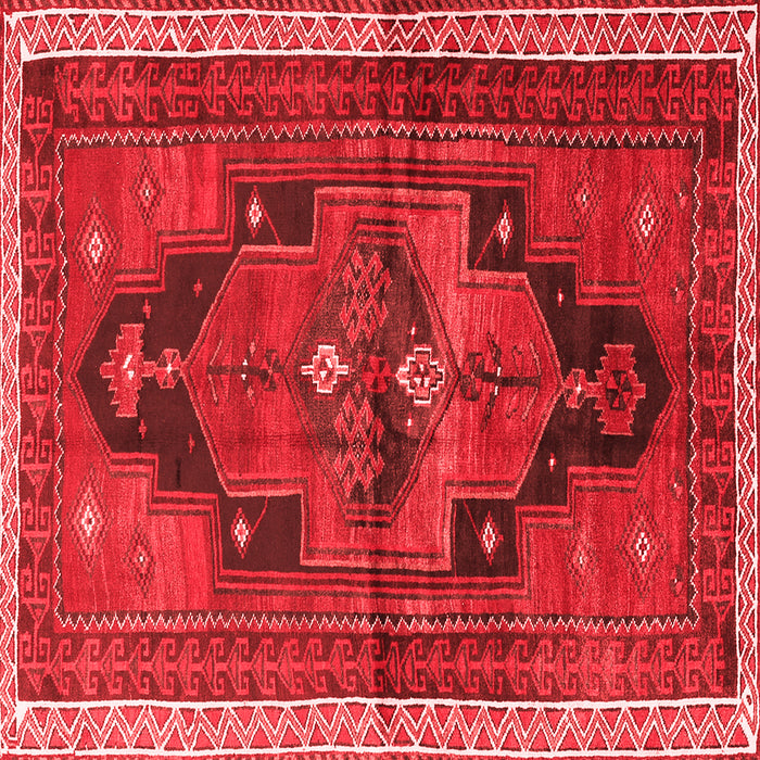 Machine Washable Persian Red Traditional Rug, wshtr2842red