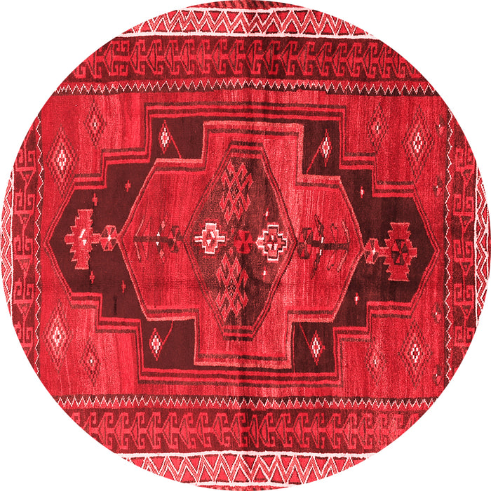 Machine Washable Persian Red Traditional Rug, wshtr2842red