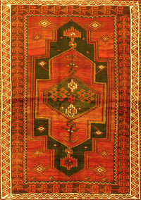 Persian Yellow Traditional Rug, tr2842yw
