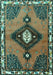 Persian Turquoise Traditional Rug, tr2843turq