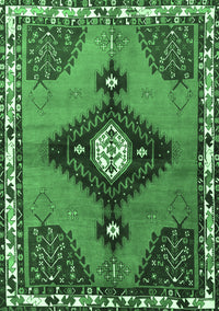 Persian Emerald Green Traditional Rug, tr2843emgrn