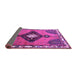 Sideview of Persian Purple Traditional Rug, tr2843pur