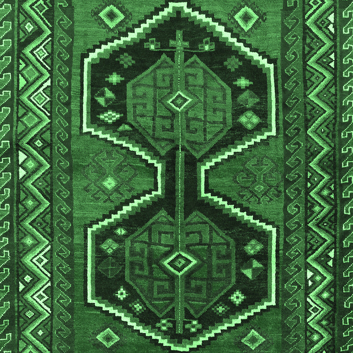 Persian Emerald Green Traditional Rug, tr2844emgrn