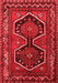 Persian Red Traditional Area Rugs