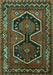 Persian Turquoise Traditional Rug, tr2844turq
