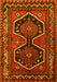 Persian Yellow Traditional Rug, tr2844yw