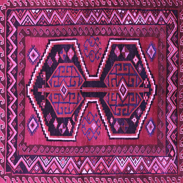 Square Persian Purple Traditional Rug, tr2844pur