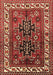 Persian Brown Traditional Rug, tr2845brn