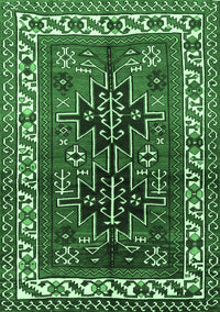 Persian Emerald Green Traditional Rug, tr2845emgrn