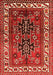 Persian Orange Traditional Rug, tr2845org