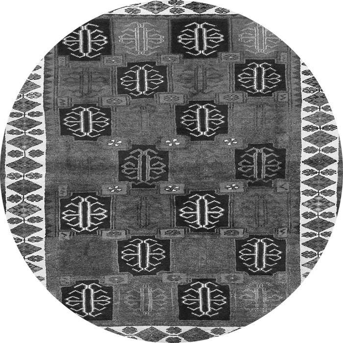 Square Persian Gray Traditional Rug, tr2846gry