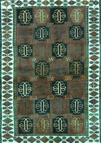 Persian Turquoise Traditional Rug, tr2846turq