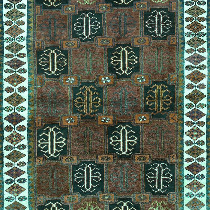 Persian Turquoise Traditional Rug, tr2846turq