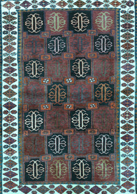 Persian Light Blue Traditional Rug, tr2846lblu