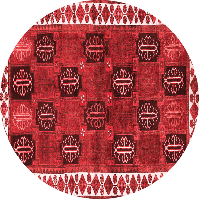 Machine Washable Persian Red Traditional Rug, wshtr2846red