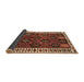 Sideview of Persian Brown Traditional Rug, tr2846brn