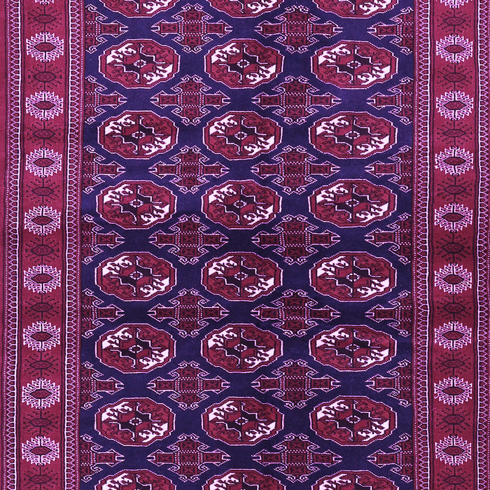 Machine Washable Persian Purple Traditional Area Rugs, wshtr2847pur