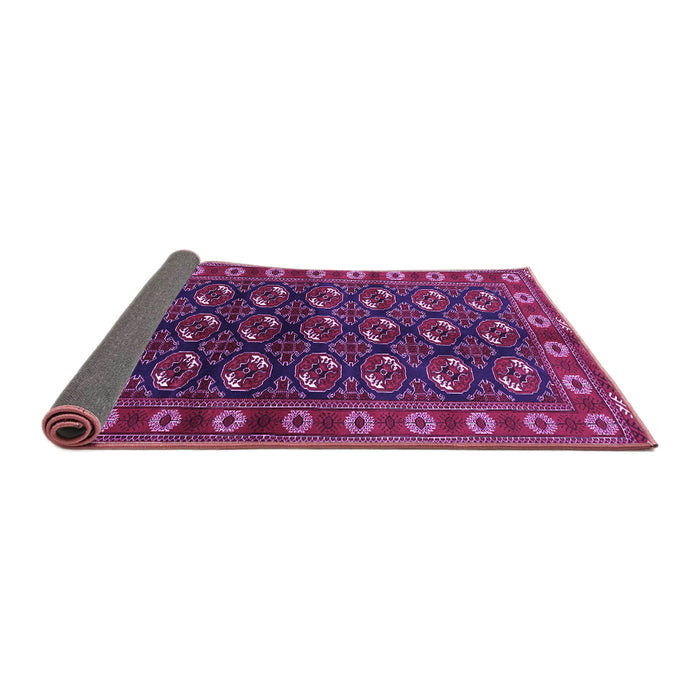 Sideview of Persian Purple Traditional Rug, tr2847pur