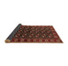 Sideview of Persian Brown Traditional Rug, tr2847brn